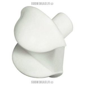Kannake lasihyllylle 5 mm porausreikään 4 mm lasille