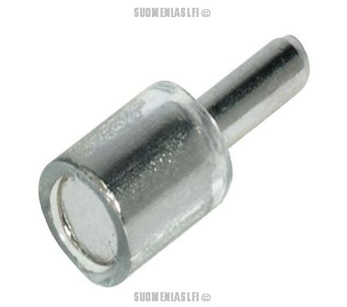 Kannake hyllylle 3 mm porausreikään, peitehattu 7 mm