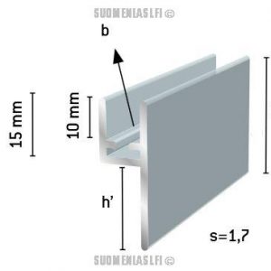 Y-profiili pieni